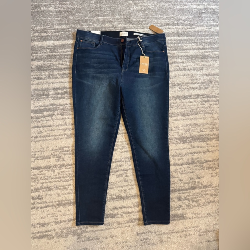 Angels Forever Young Skinny Blue Jeans